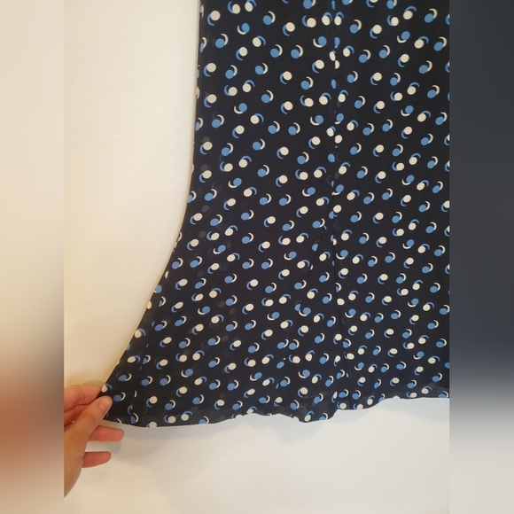 90s, Y2k Polka Dot Print Skirt - Picture 3 of 8